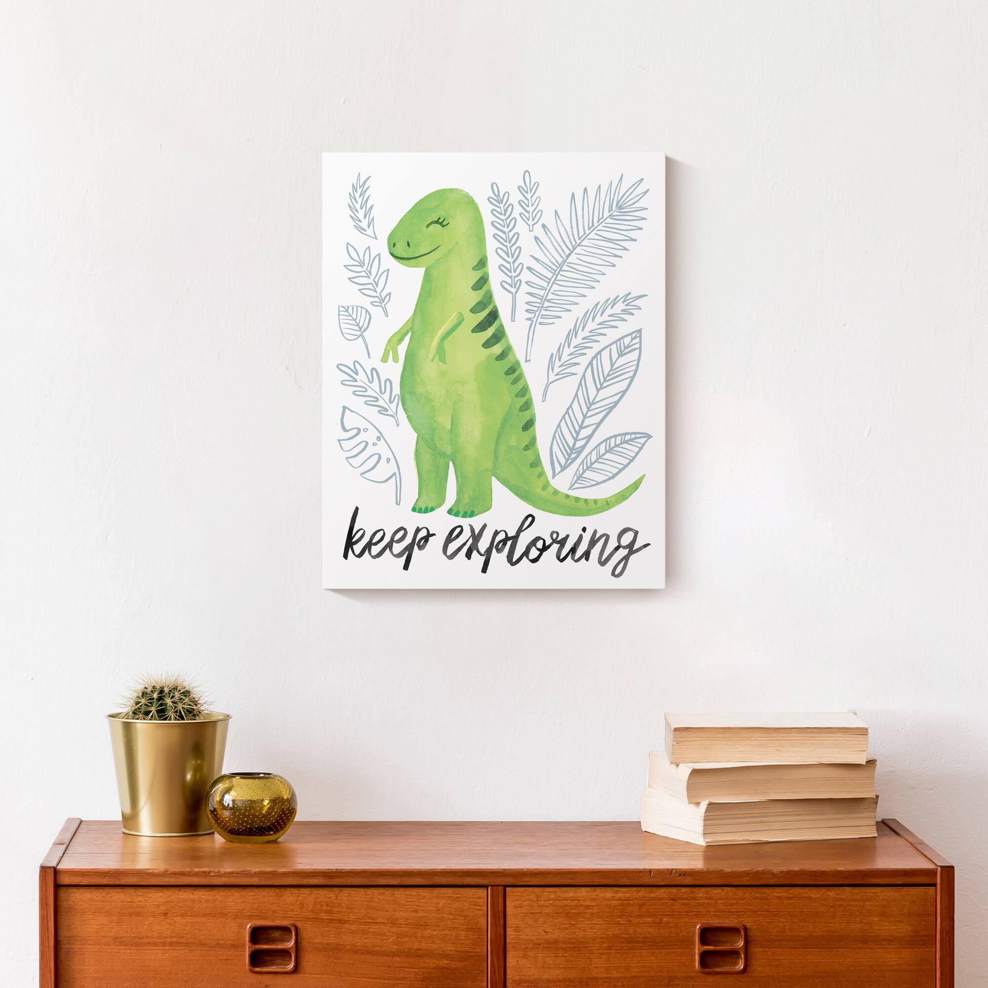 Keep Exploring 11" x 14" Canvas Wall Art